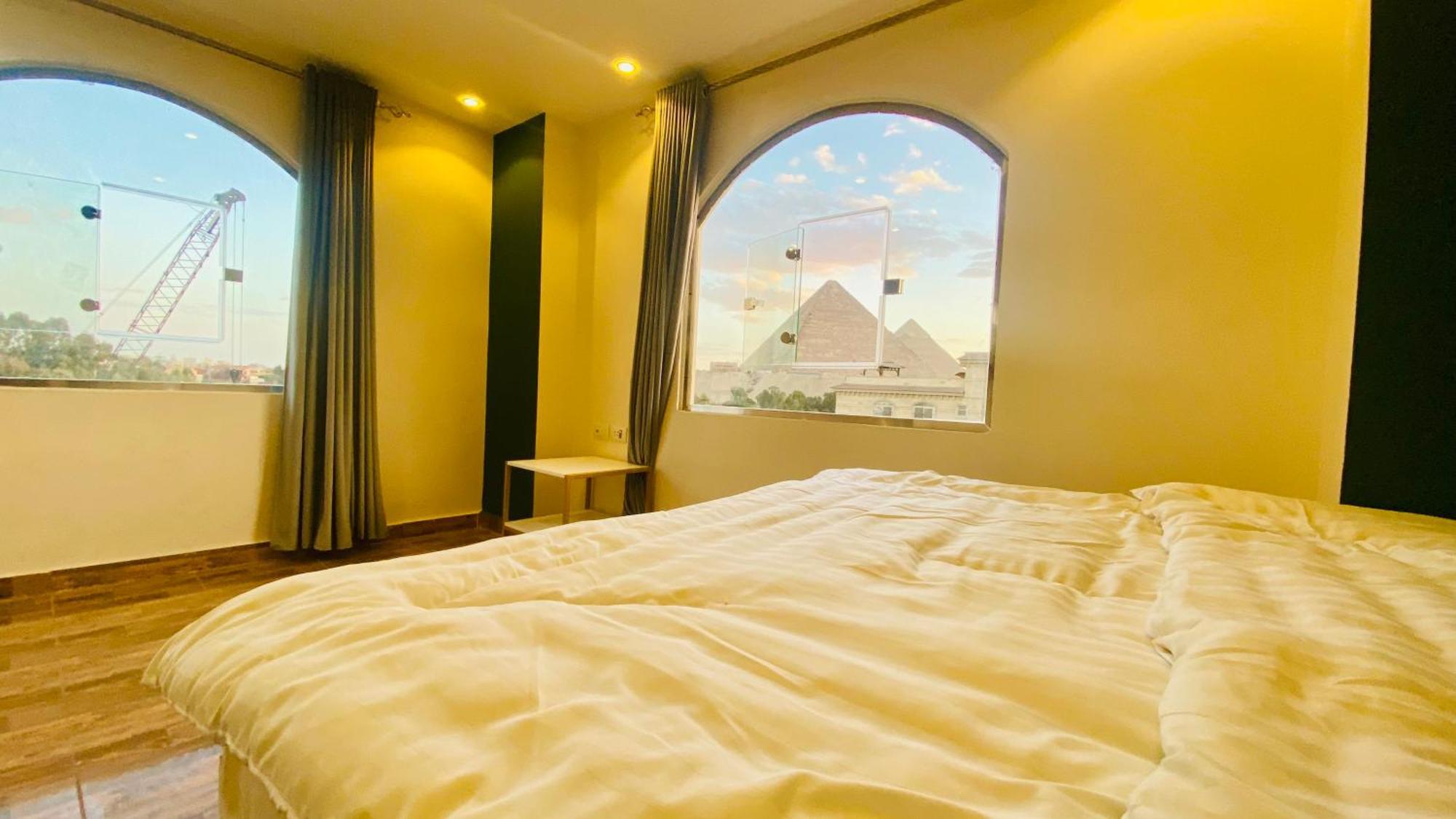 Oh Pyramids View Hotel Kafret el-Gabal Eksteriør billede