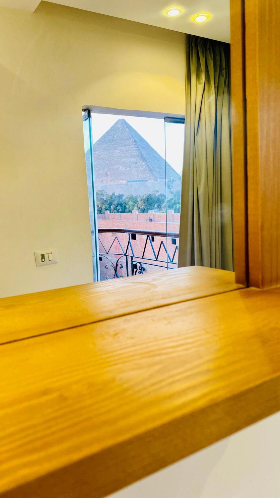 Oh Pyramids View Hotel Kafret el-Gabal Eksteriør billede