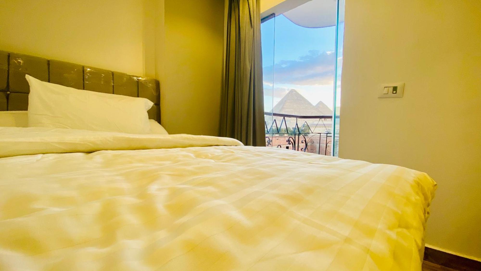 Oh Pyramids View Hotel Kafret el-Gabal Eksteriør billede