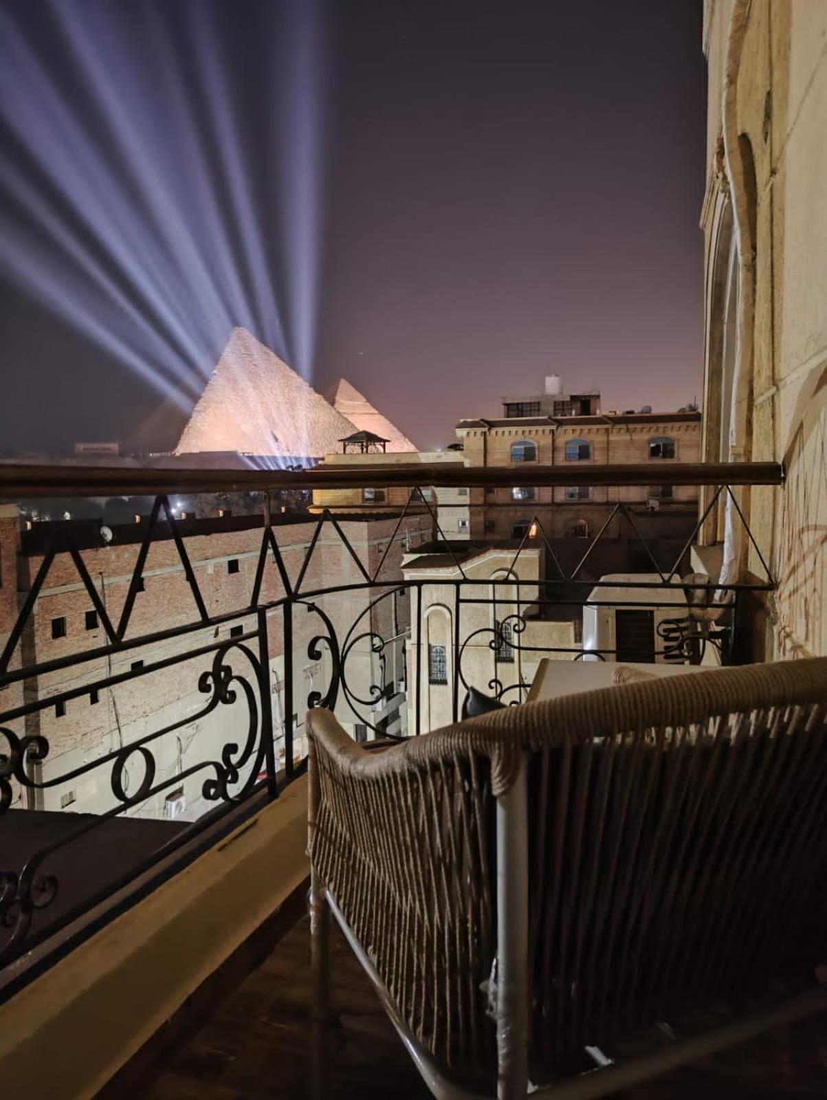 Oh Pyramids View Hotel Kafret el-Gabal Eksteriør billede